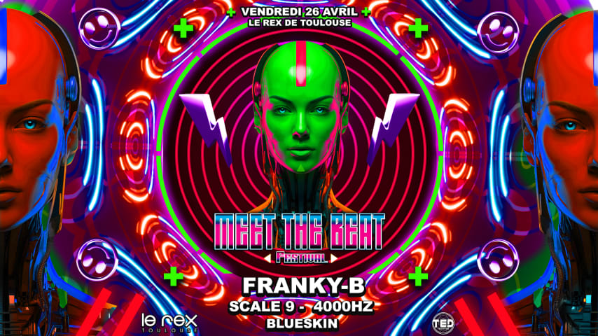 MEET THE BEAT FESTIVAL w. FRANKY-B - SCALE 9 - 4000HZ.. cover