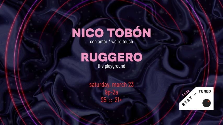 Nico Tobón + Ruggero cover