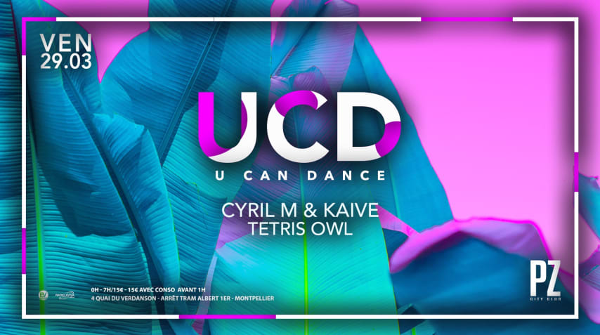 U CAN DANCE X CYRIL M X KAIVE  X TETRIS OWL X PZ CITY CLUB cover