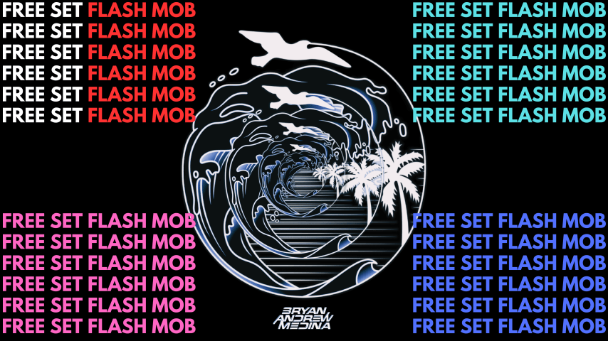 TODAY! FLASH MOB; FREE 9-12: Bryan Andrew Medina (DJ) cover