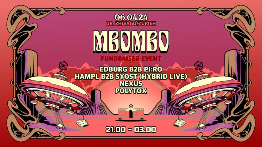 MBOMBO - Artcar Fundraiser (Zurich) cover