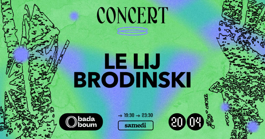 Concert — Le Lij & Brodinski cover