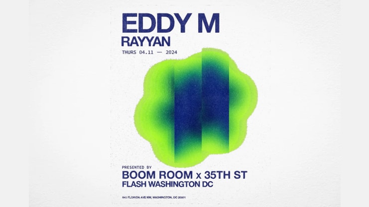 Eddy M Presented by 35th St and Boom Room cover