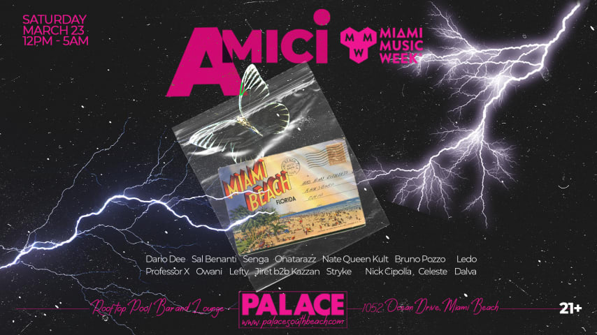 AMICI - Miami Music Week Rooftop cover