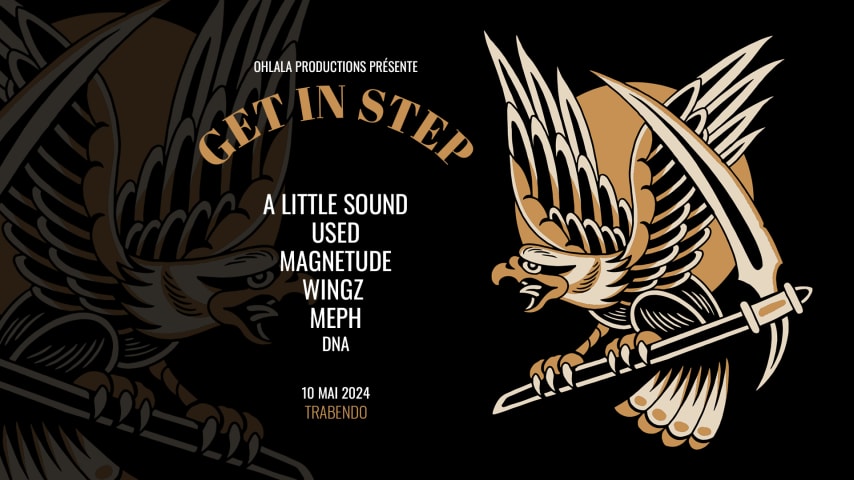 GET IN STEP w/ A Little Sound + Used + Magnetude + WINGZ... cover