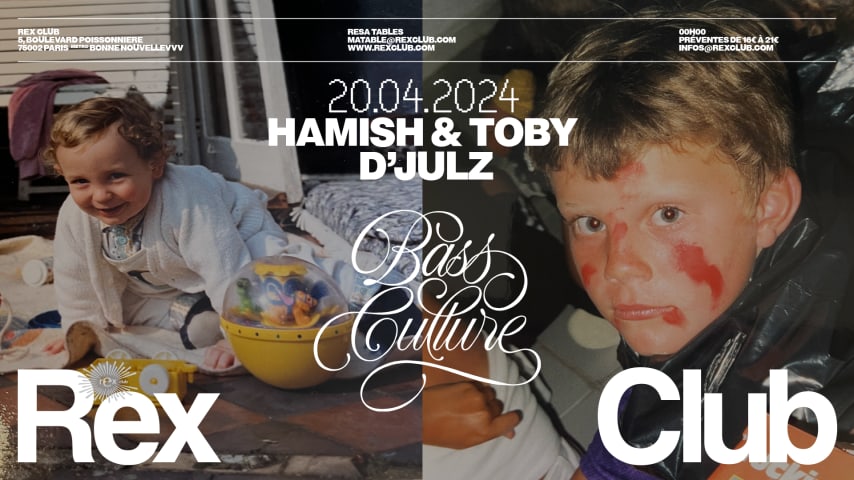 Bass Culture: Hamish & Toby, D'Julz