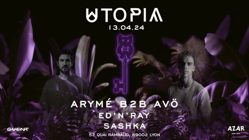 UTOPIA - ARYMÉ B2B AVÖ - SASHKA cover