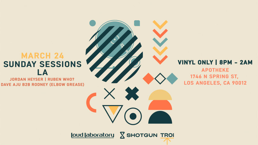 Sunday Sessions LA (Vinyl Only) 03/24/24 cover