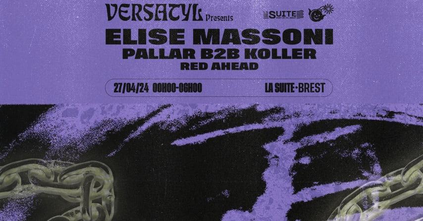 Versatyl presents Elise Massoni, Pallar + Koller, RED AHEAD cover