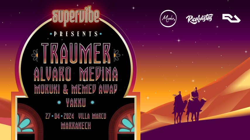 Supervibe presents Traumer at Villa Marco - Marrakech cover