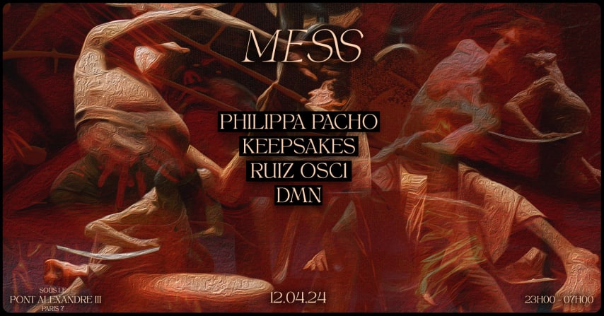 MESS | PHILLIPA PACHO, KEEPSAKES, RUIZ OSC1, DMN cover