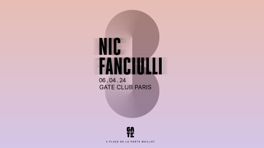 NIC FANCIULLI at Gate club Paris cover