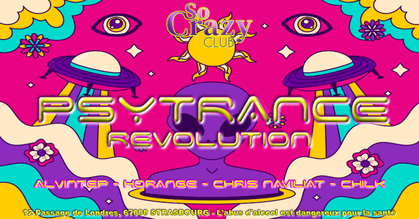 PSYTRANCE REVOLUTION by ORBIT cover