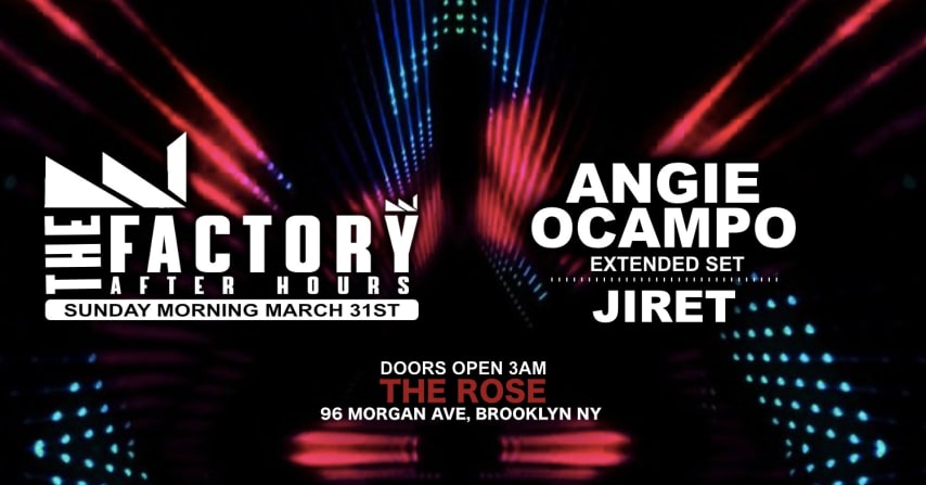 THE OFFICIAL BKLYN AFTER HOURS - ANGIE OCAMPO - JIRET cover