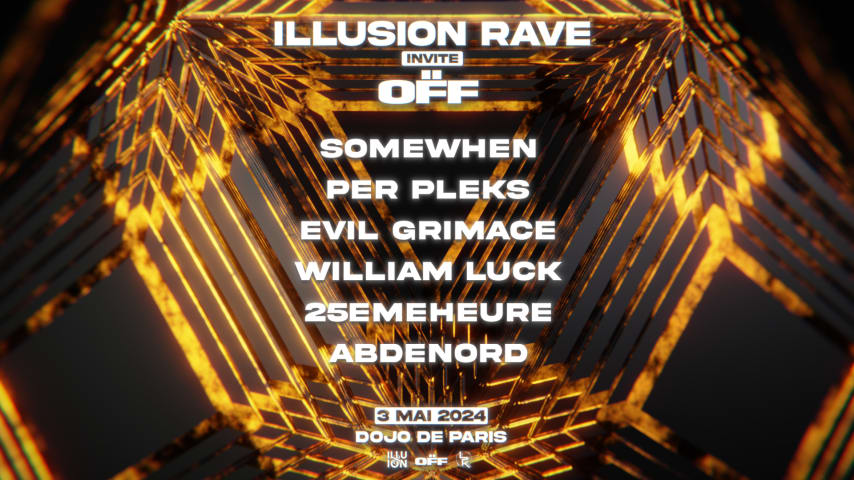 Illusion invite ÖFF Somewhen/ Per Pleks/ Evil Grimace… cover