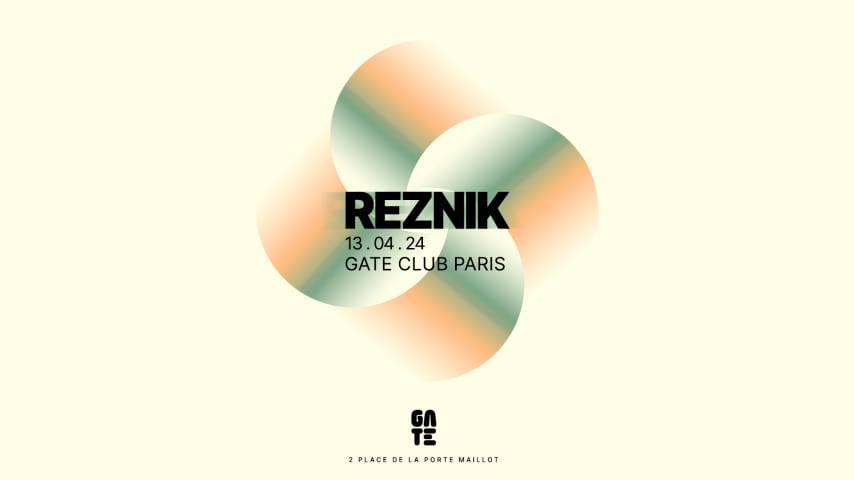 REZNIK @ Gate club Paris cover