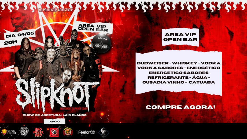 SLIPKNOT COVER EM SANTOS cover