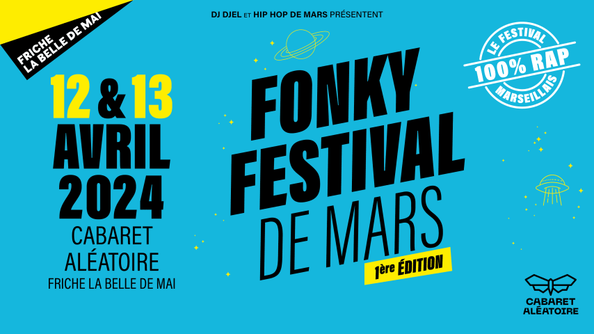 Fonky Festival de Mars // 12 & 13 avril // cover