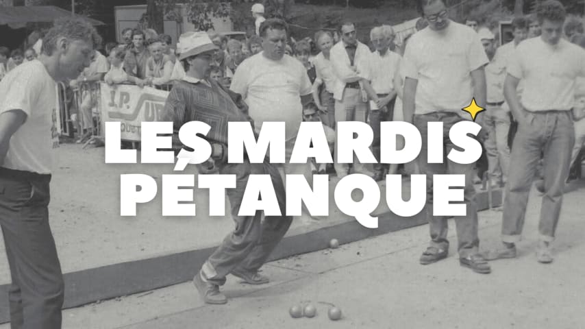 Les mardis pétanque x pastis cover