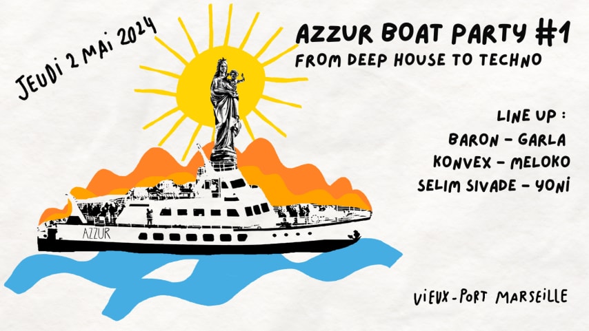 AZZUR BOAT PARTY #1 cover