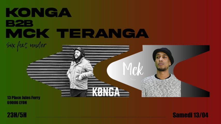 MCK TERANGA b2b KONGA cover