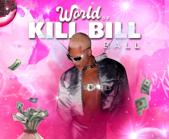 WORLD OF KILL BILL BDAY BALL - 18/05 cover