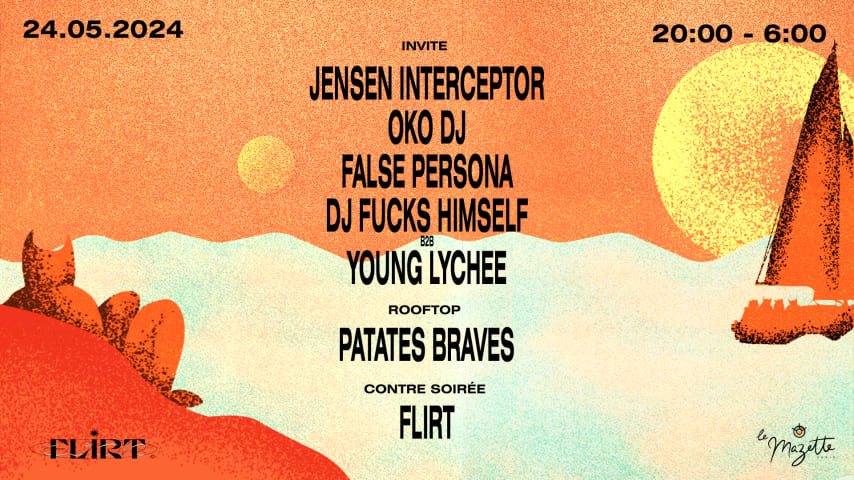 FLIRT : Jensen Interceptor, OKO DJ, False Persona & more cover