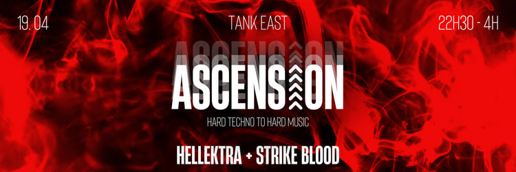 ASCENSION : HARD TECHNO TO HARD MUSIC 1 cover