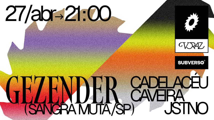 VORAZ + GEZENDER (Sangra Muta-SP) cover