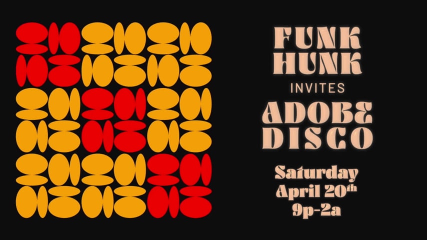 Funk Hunk Invites Adobe Disco cover