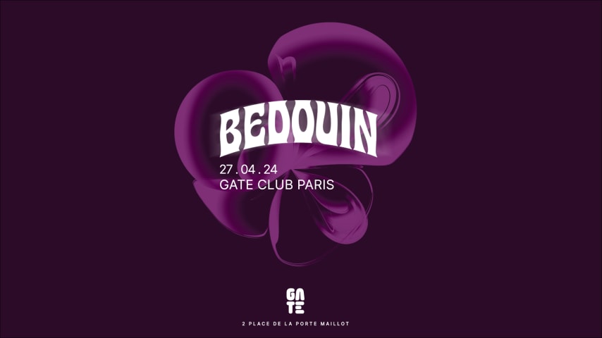 BEDOUIN at Gate club Paris cover
