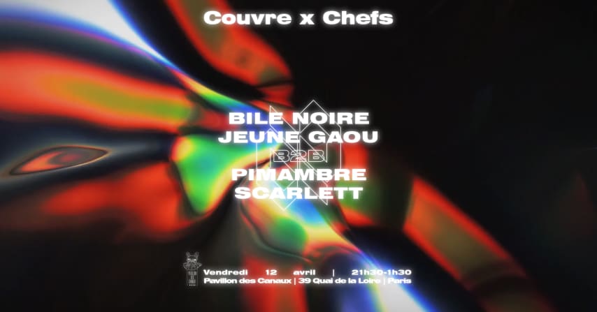 Couvre x Chefs : Bile Noire Jeune Gaou B2B Pimambré Scarlett cover