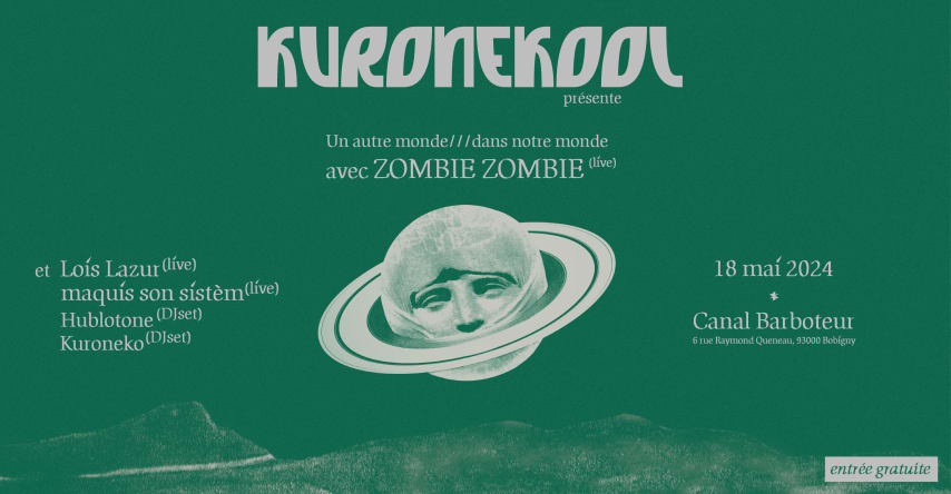 Kuronekool #3 : Open Air  – Zombie Zombie, Loïs Lazur, ... cover