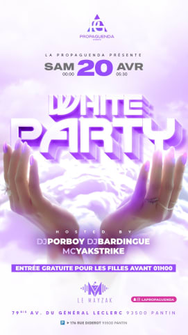 La Propaguenda White Party cover