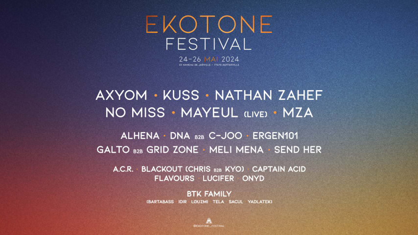 Ekotone Festival 2024 cover