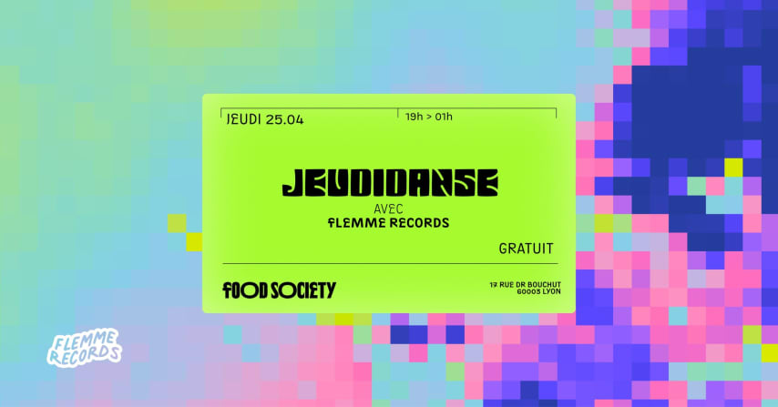 JEUDIDANSE avec FLEMME RECORDS _ HOUSE/HARDGROOVE cover