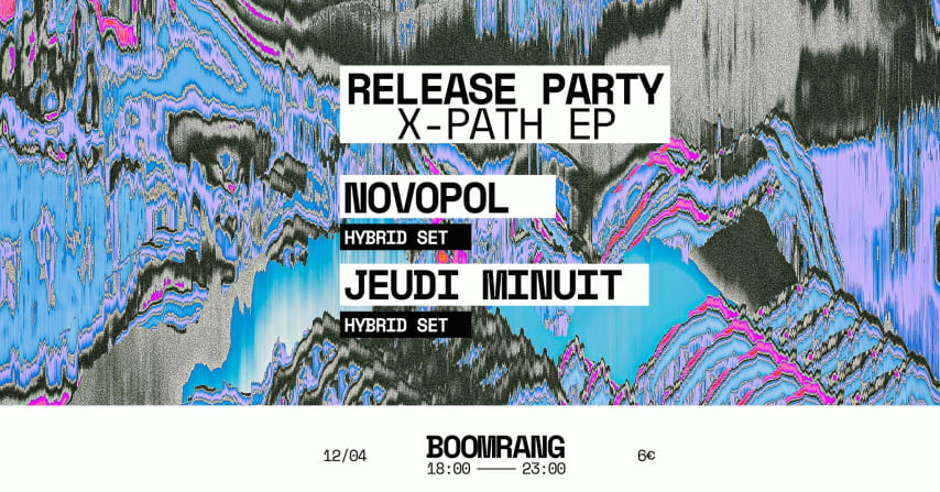 RELEASE PARTY : Novopol X-PATH EP cover