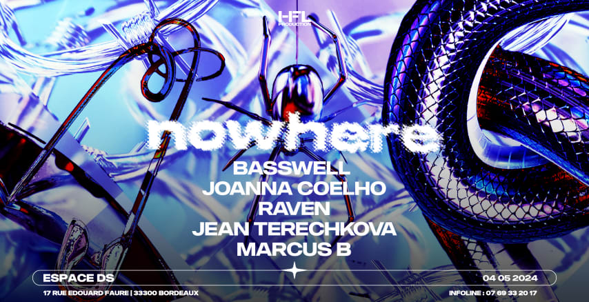 NOWHERE w/ BASSWELL / RAVEN / JOANNA COELHO/JEAN TERECHKOVA cover