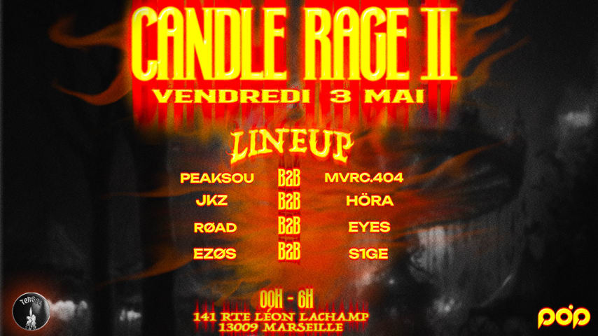 CANDLE RAGE II cover