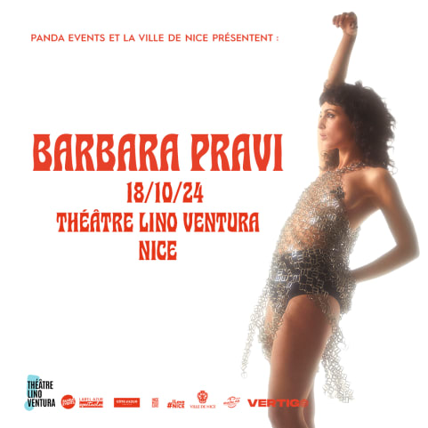 BARBARA PRAVI // THEATRE LINO VENTURA cover