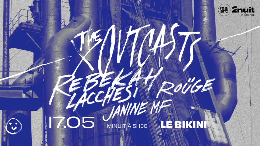 THE OUTCASTS w/ Rebekah, Lacchesi, ROÜGE, Janine MF cover