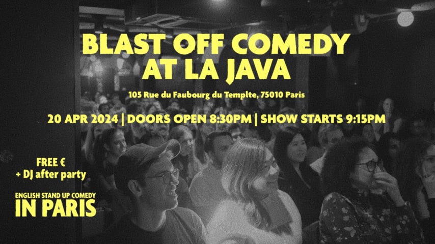 Blast Off Comedy At La Java cover