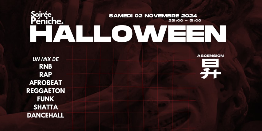 Soirée Péniche HALLOWEEN - 02 NOV 2024 - Le Flow cover