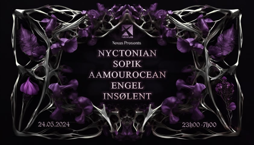 NEXUS : NYCTONIAN | SOPIK | AAMOUROCEAN | ENGEL | INSØLENT cover