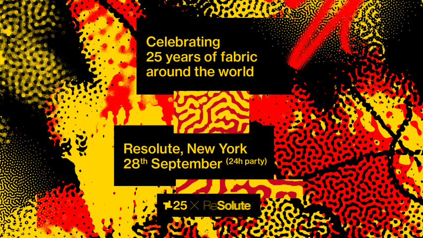 ReSolute Presents: 25 Years of fabric around the world cover