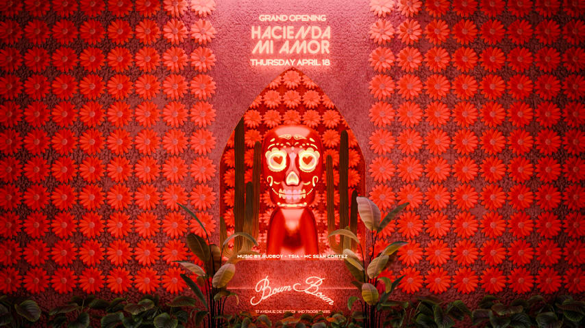 HACIENDA - OPENING BOUM BOUM - 18/04 cover