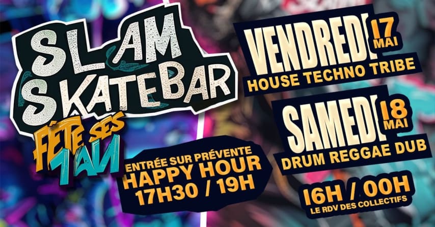 1 an du Slam Skatebar cover