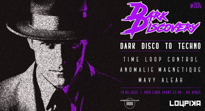DARK DISCOVERY #4 Dark Disco to Techno I Continue ? Records cover