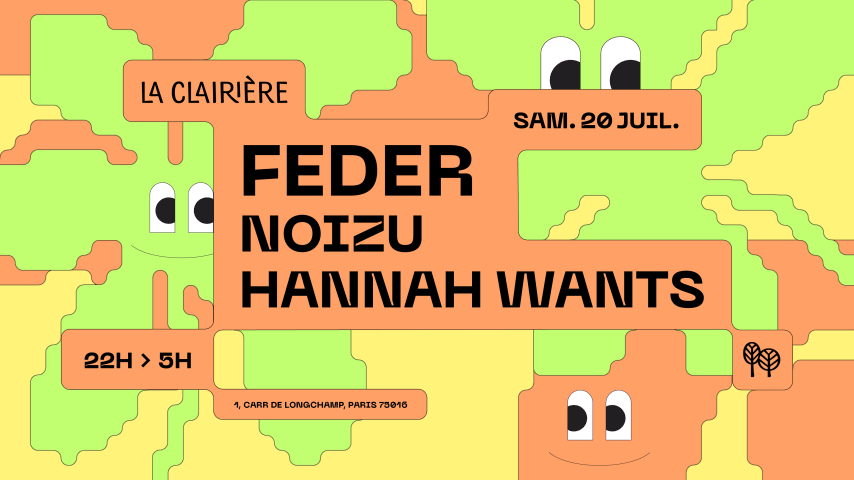 La Clairière : FEDER, NOIZU, HANNAH WANTS cover
