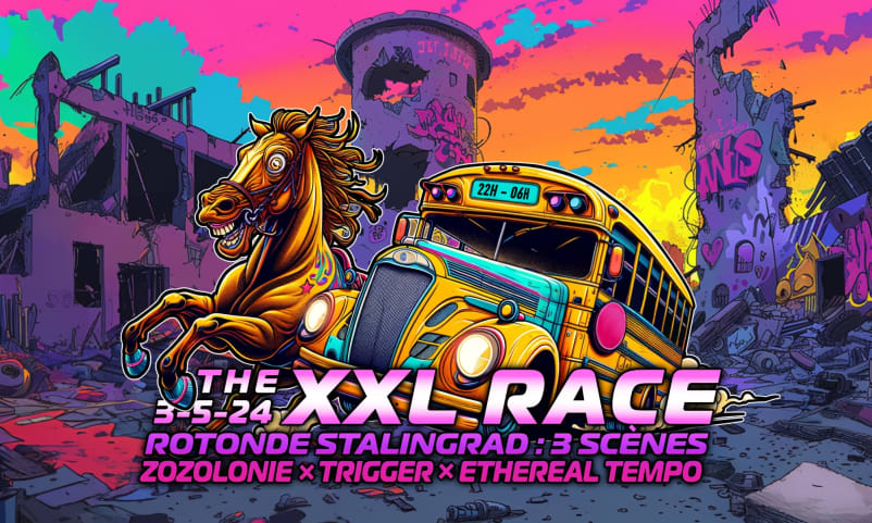 THE XXL RACE : Trigger X Zozolonie X Ethereal Tempo cover